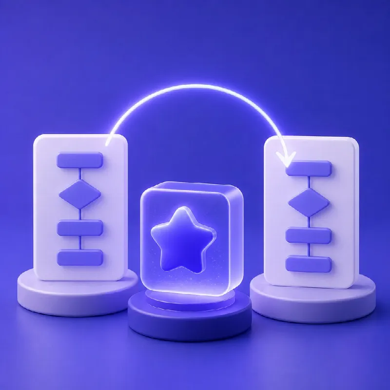 手順の保存と再利用